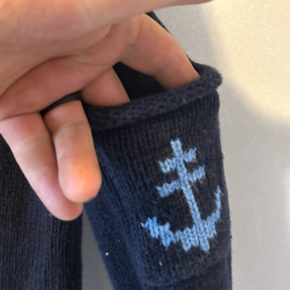 Crazy horse | Black Sweater with Yellow and White Design | Size petite - Picture 2 of 6